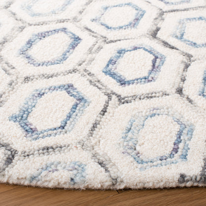 Safavieh Metro Met704A Ivory/Blue Area Rug