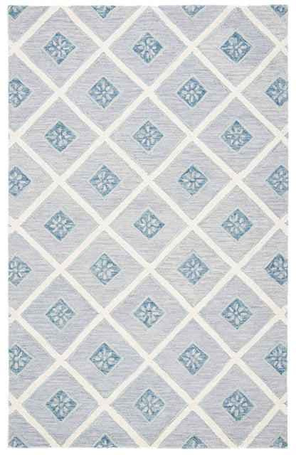 Safavieh Metro Met705L Blue/Ivory Area Rug