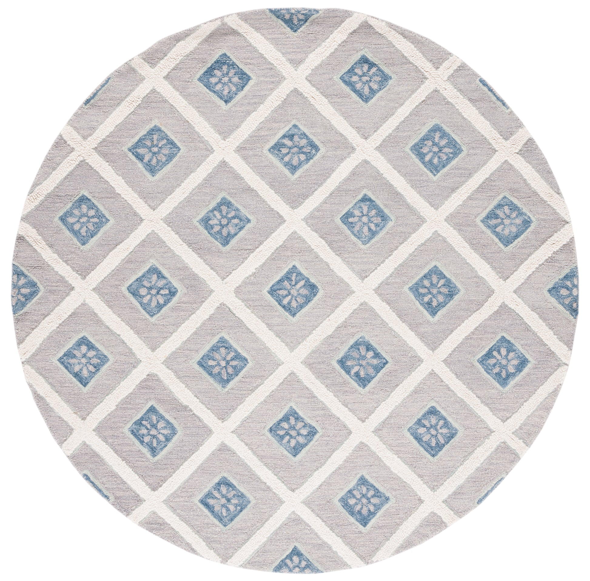 Safavieh Metro Met705L Blue/Ivory Area Rug