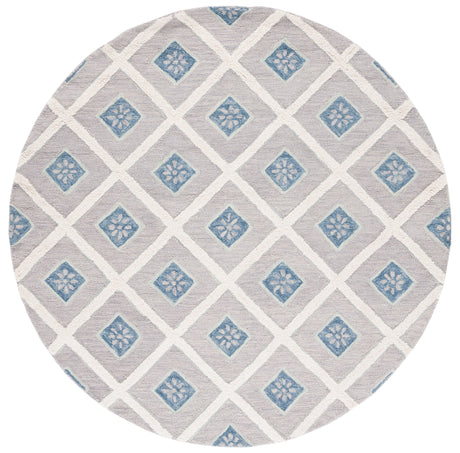 Safavieh Metro Met705L Blue/Ivory Rug.