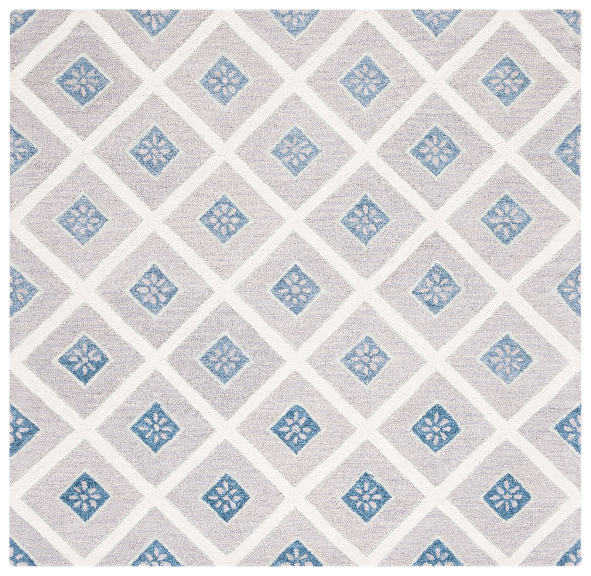 Safavieh Metro Met705L Blue/Ivory Area Rug