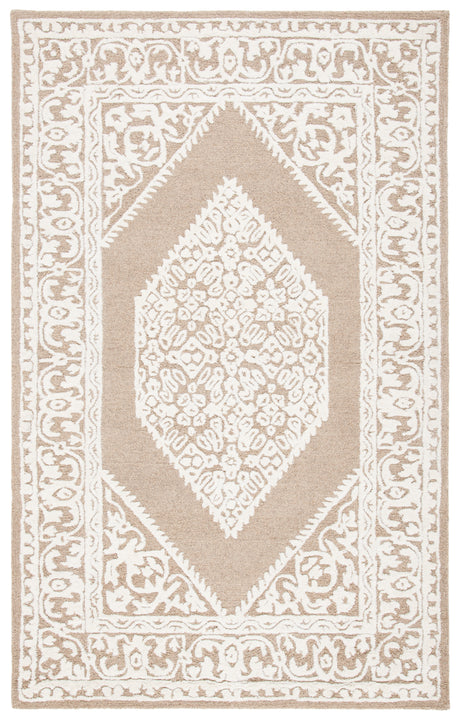 Safavieh Metro Met706T Ivory/Brown Rug.