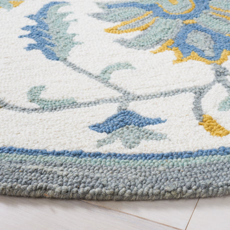 Safavieh Metro Met707L Ivory/Blue Rug.
