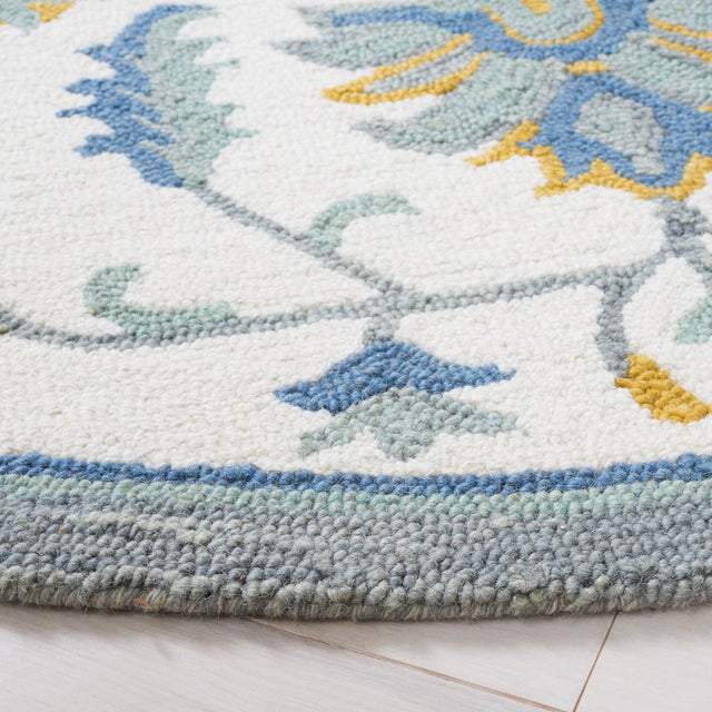 Safavieh Metro Met707L Ivory/Blue Rug.