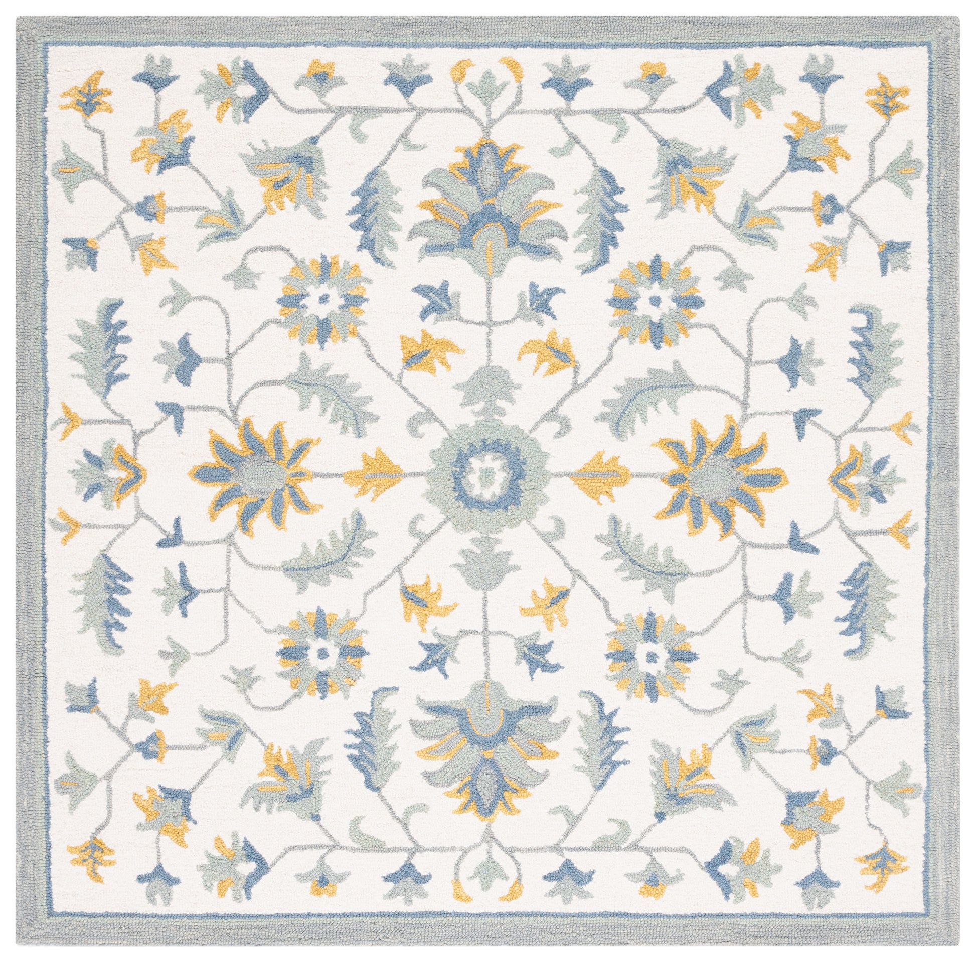 Safavieh Metro Met707L Ivory/Blue Area Rug