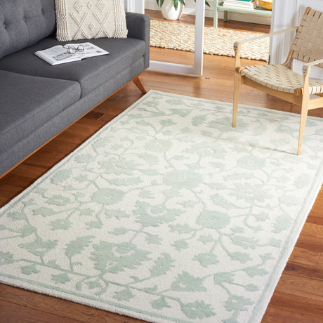 Safavieh Metro Met707Y Ivory/Light Green Rug.