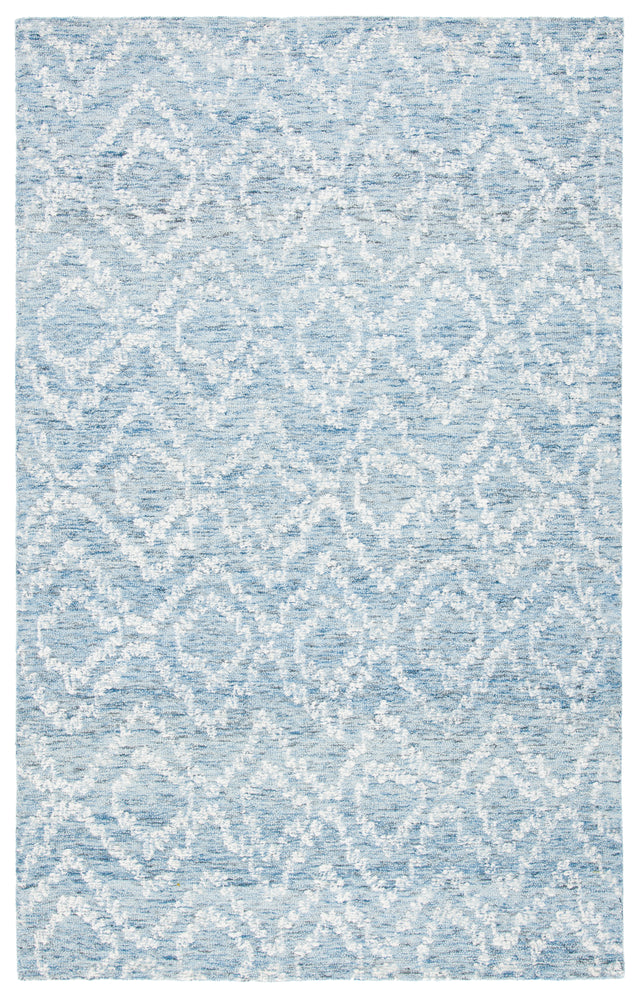 Safavieh Metro Met801M Natural/Blue Area Rug