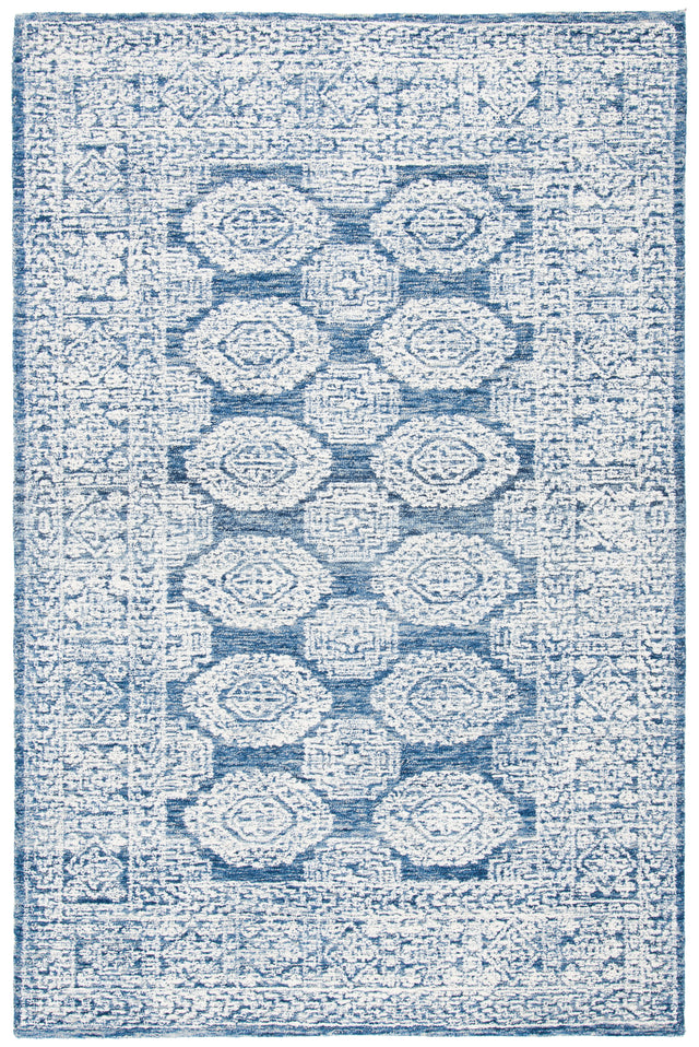 Safavieh Metro Met803M Natural/Blue Area Rug