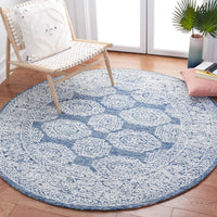 Safavieh Metro Met803M Natural/Blue Area Rug