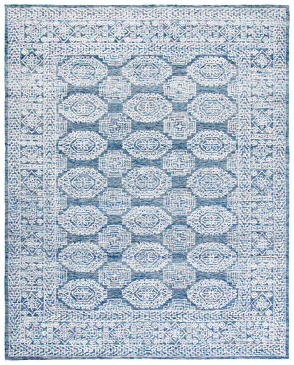 Safavieh Metro Met803M Natural/Blue Area Rug