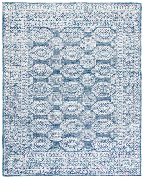 Safavieh Metro Met803M Natural/Blue Area Rug