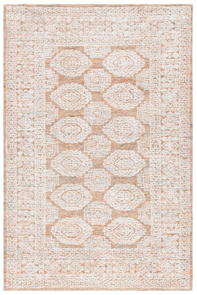 Safavieh Metro Met803P Natural/Rust Area Rug