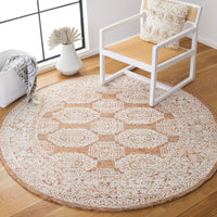 Safavieh Metro Met803P Natural/Rust Area Rug