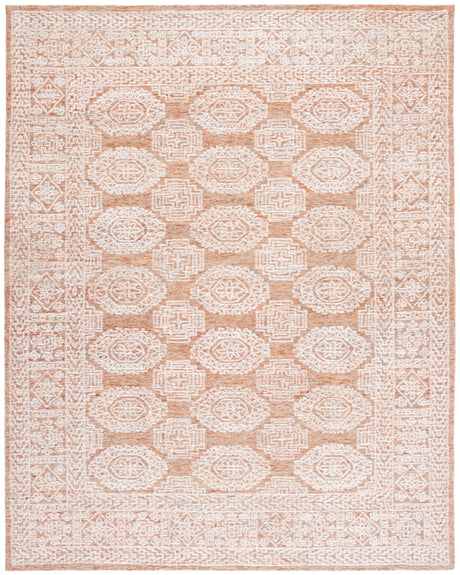 Safavieh Metro Met803P Natural/Rust Area Rug