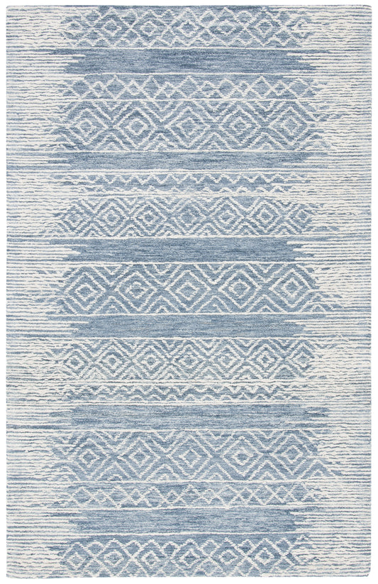 Safavieh Metro Met804M Natural/Blue Area Rug