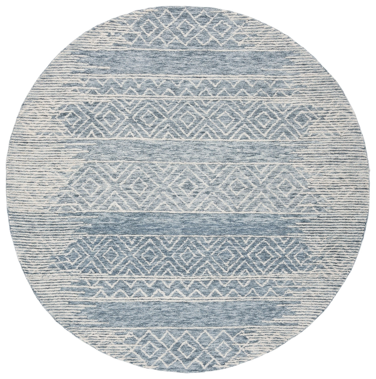 Safavieh Metro Met804M Natural/Blue Rugs.