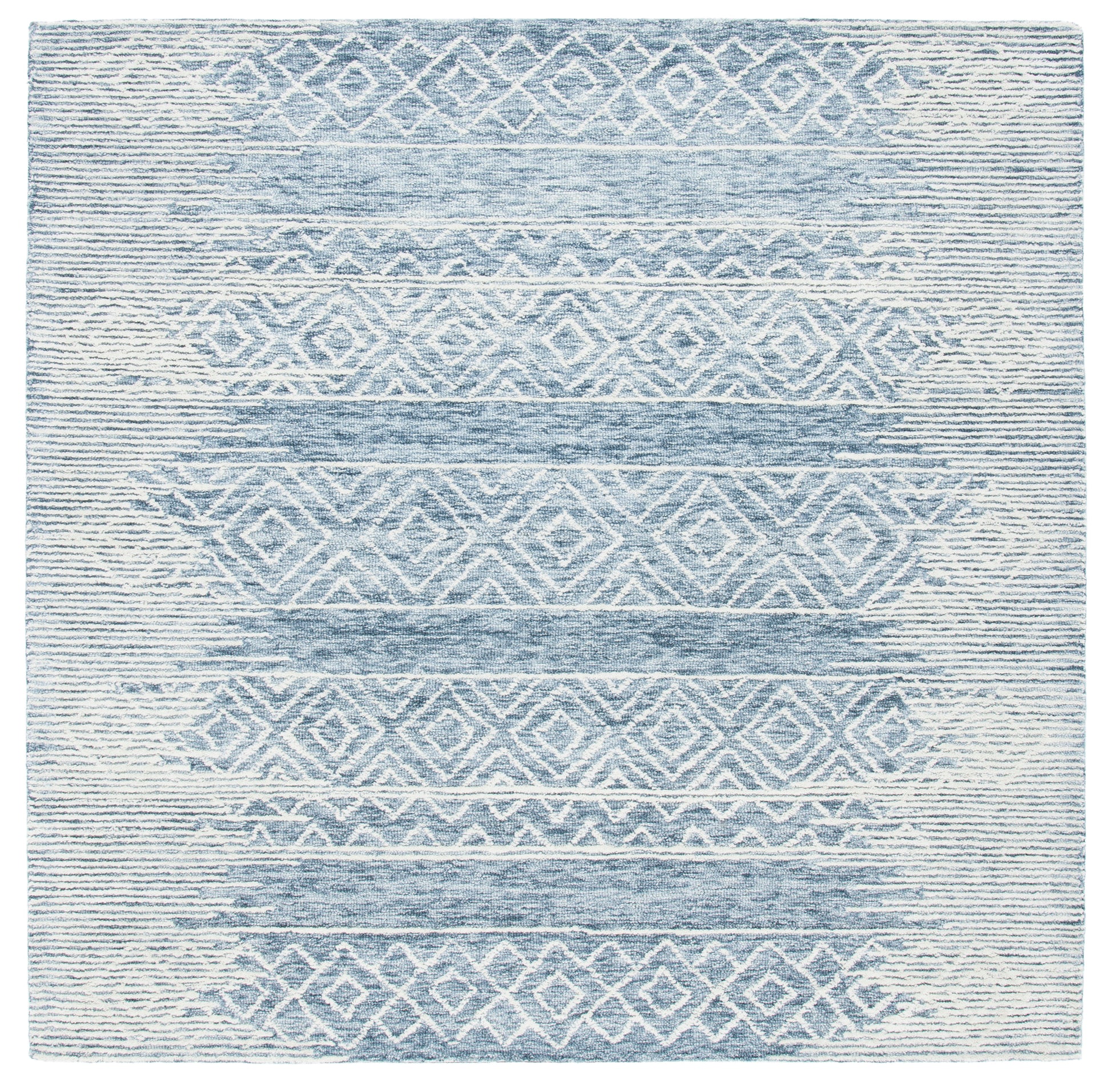 Safavieh Metro Met804M Natural/Blue Area Rug