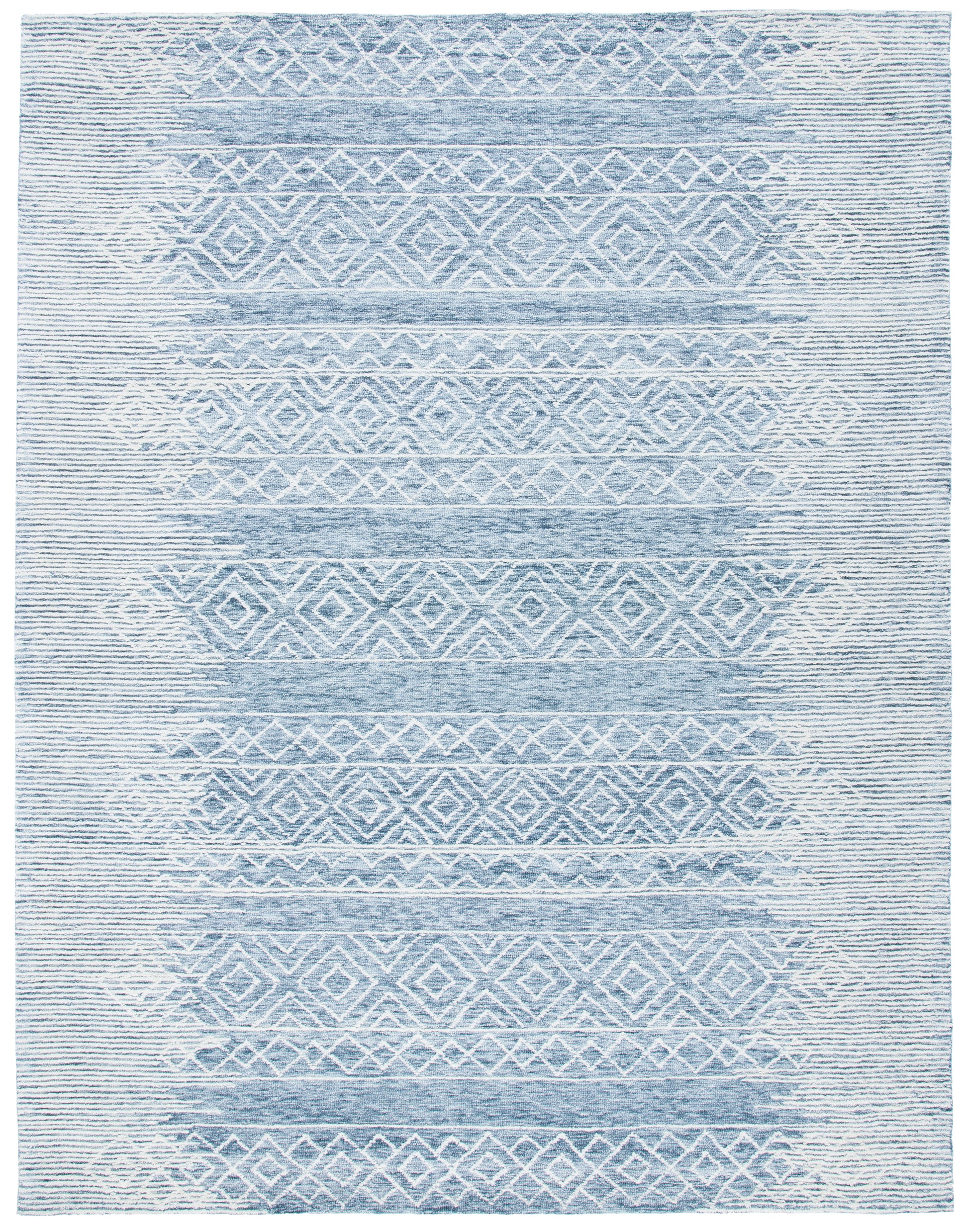 Safavieh Metro Met804M Natural/Blue Area Rug