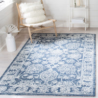 Safavieh Metro Met806M Natural/Blue Area Rug