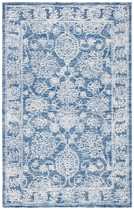 Safavieh Metro Met806M Natural/Blue Area Rug