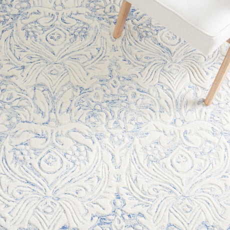 Safavieh Metro Met850M Blue/Ivory Rug.