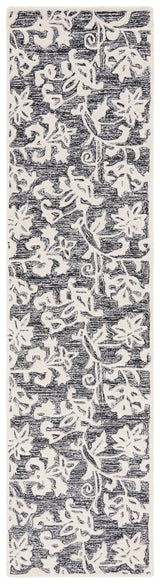 Safavieh Metro Met853Z Black/Ivory Rug.