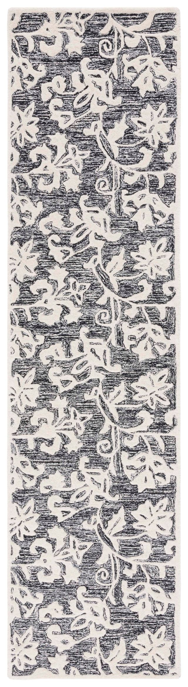 Safavieh Metro Met853Z Black/Ivory Rug.