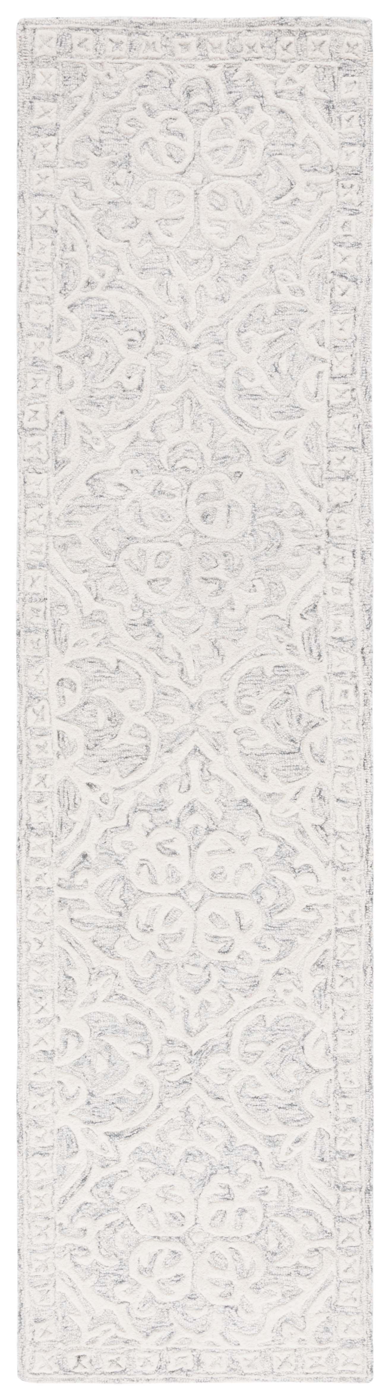 Safavieh Metro Met857F Silver/Ivory Area Rug