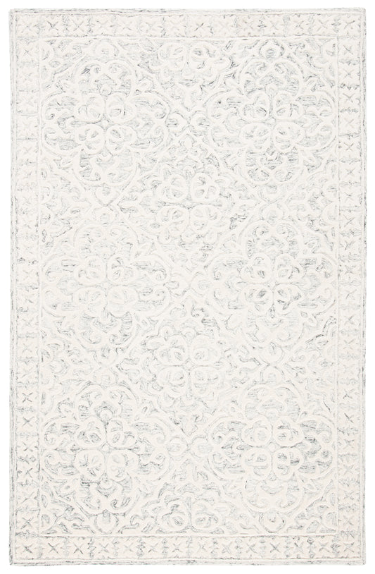 Safavieh Metro Met857F Silver/Ivory Area Rug