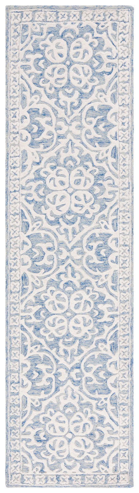 Safavieh Metro Met857M Blue/Ivory Rug.