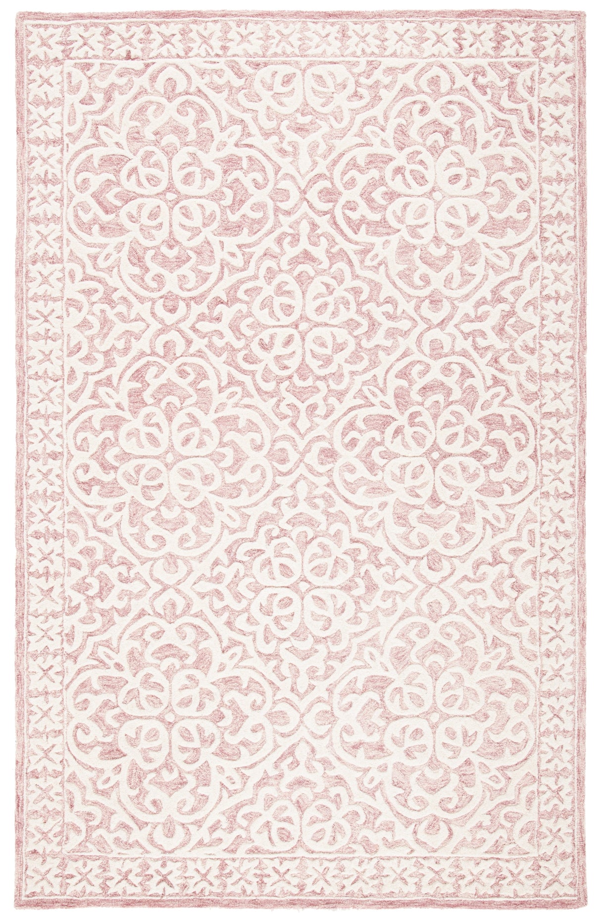 Safavieh Metro Met857U Pink/Ivory Rug.