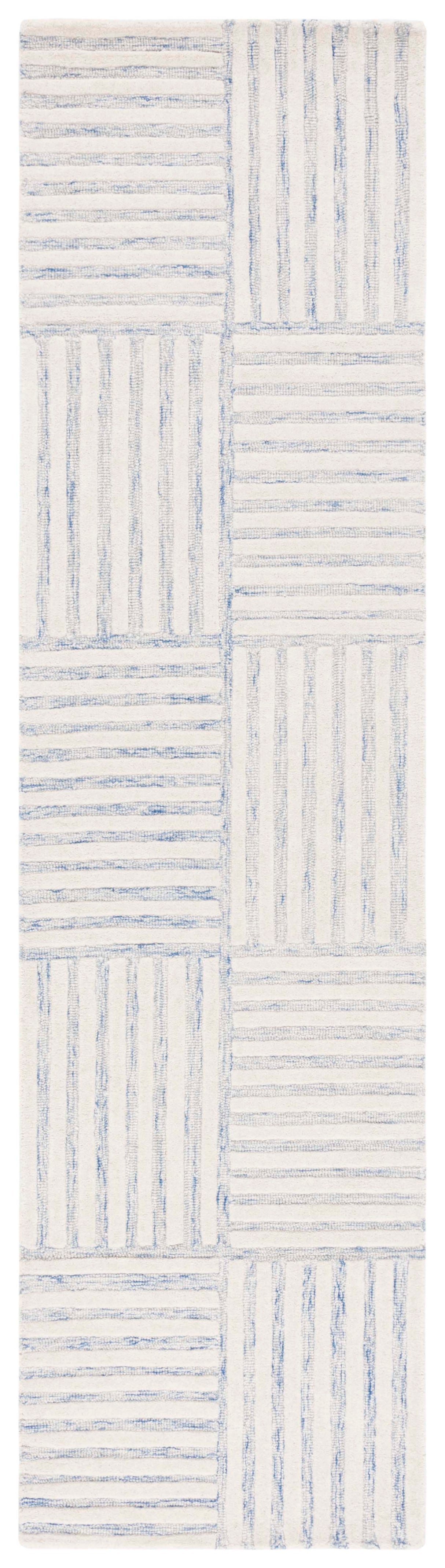 Safavieh Metro Met858M Blue/Ivory Rug.
