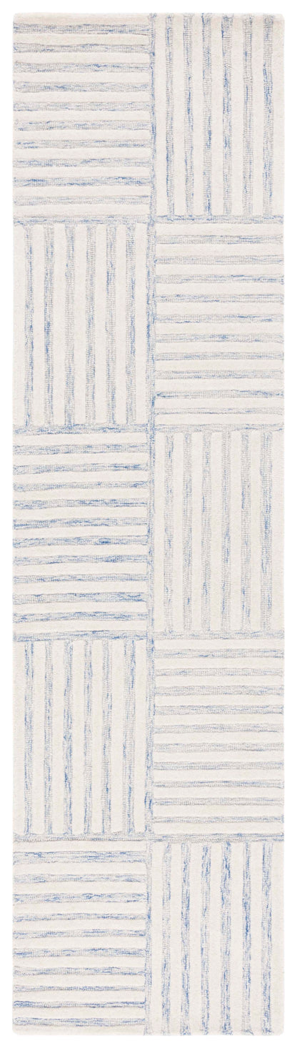 Safavieh Metro Met858M Blue/Ivory Area Rug