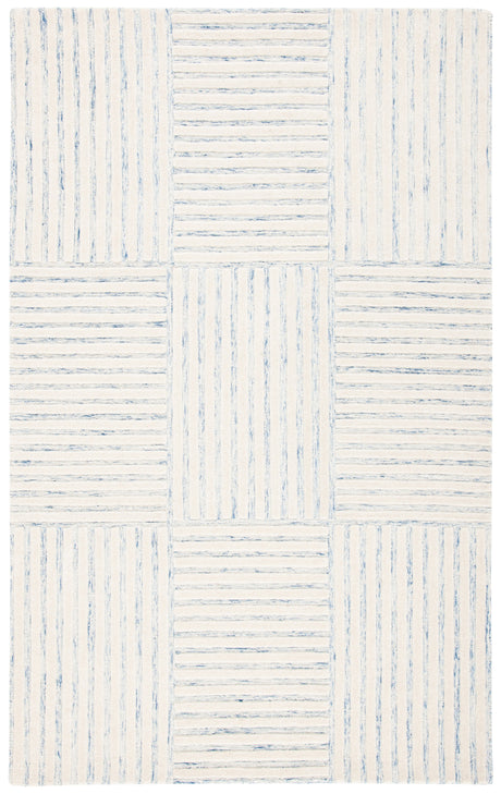 Safavieh Metro Met858M Blue/Ivory Rug.