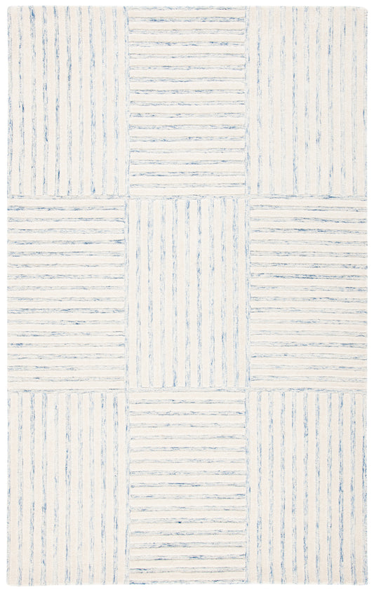 Safavieh Metro Met858M Blue/Ivory Area Rug