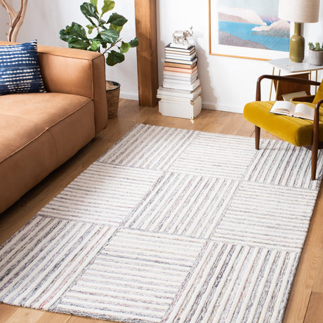 Safavieh Metro Met858Q Red/Ivory Rug.