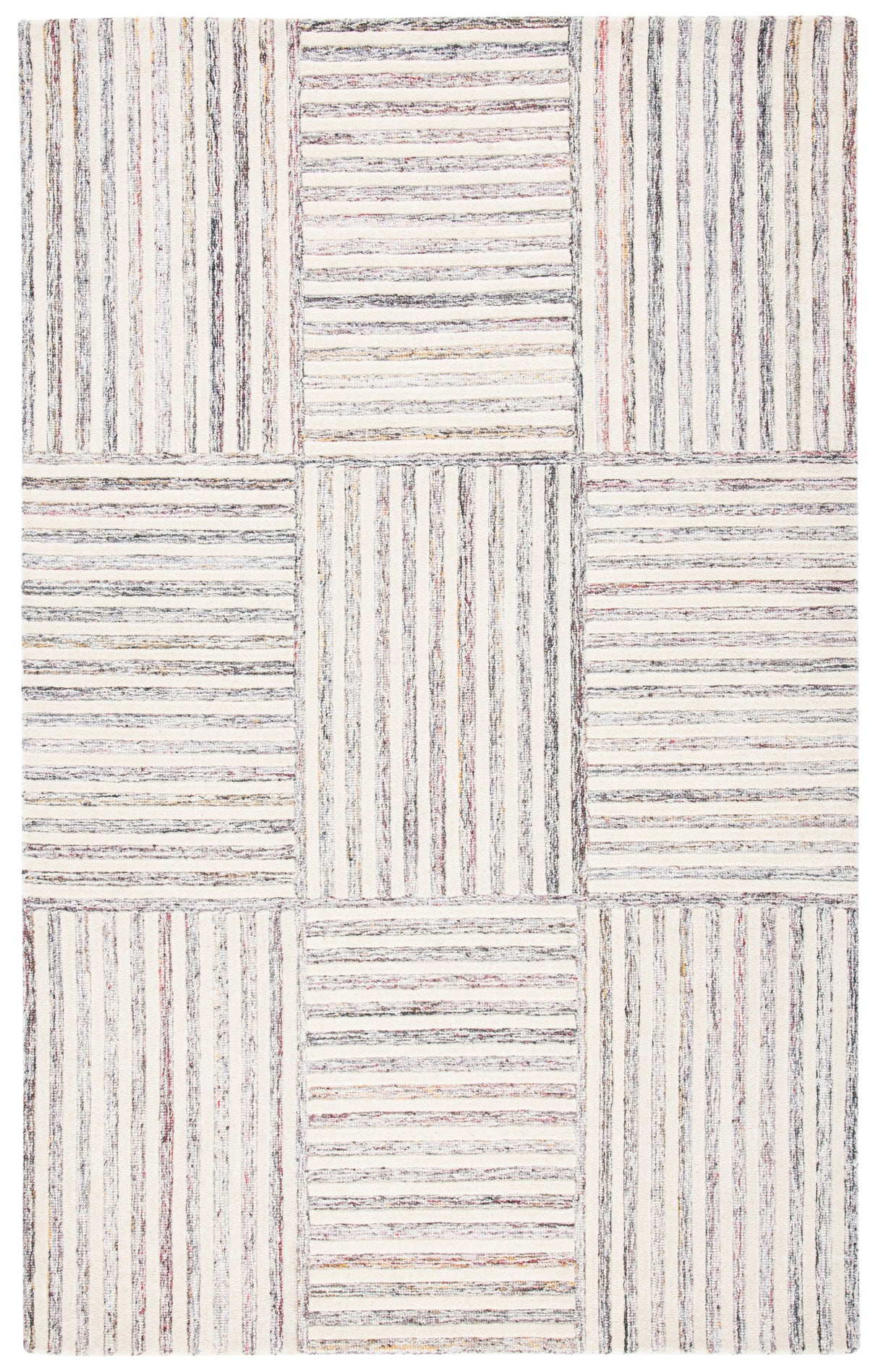 Safavieh Metro Met858Q Red/Ivory Rug.