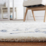 Safavieh Metro Met859L Light Blue/Ivory Rug.