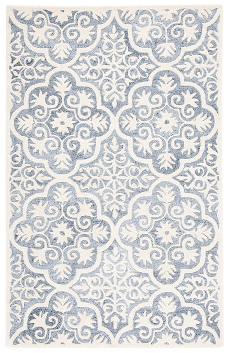 Safavieh Metro Met859L Light Blue/Ivory Rug.