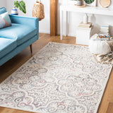 Safavieh Metro Met859Q Red/Ivory Rug.