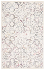 Safavieh Metro Met859Q Red/Ivory Rug.