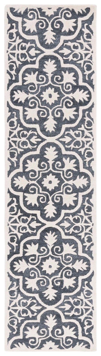 Safavieh Metro Met859Z Black/Ivory Area Rug