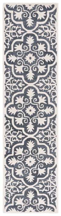 Safavieh Metro Met859Z Black/Ivory Area Rug