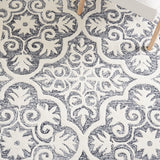 Safavieh Metro Met859Z Black/Ivory Rug.
