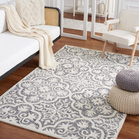 Safavieh Metro Met859Z Black/Ivory Area Rug