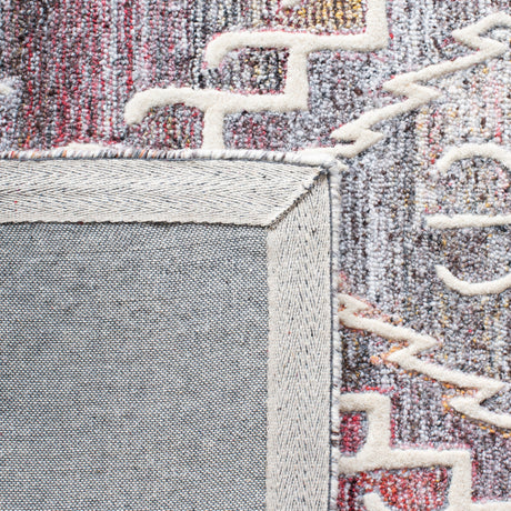 Safavieh Metro Met860Q Red/Ivory Rug.