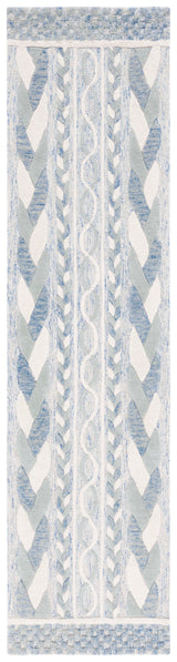 Safavieh Metro Met863M Blue/Ivory Rug.