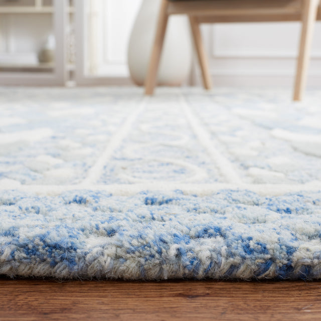 Safavieh Metro Met863M Blue/Ivory Rug.