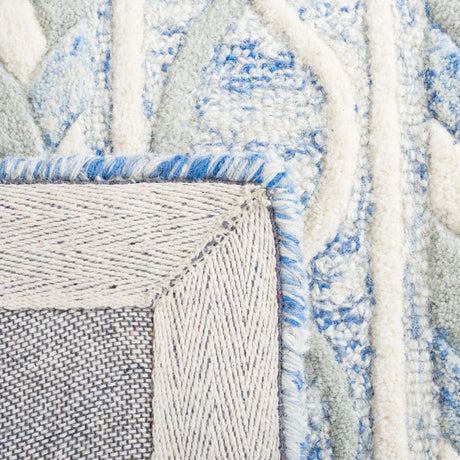 Safavieh Metro Met863M Blue/Ivory Rug.