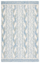 Safavieh Metro Met863M Blue/Ivory Rug.